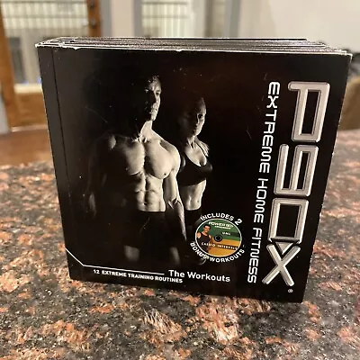 P90x Extreme Home Fitness 13 Disc Dvd Workout Program Set The Workouts Complete • $15.99