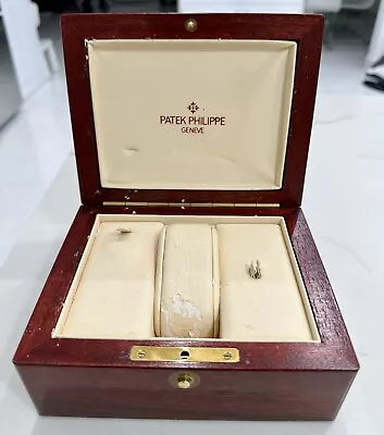 Authentic Patek Philippe Wood Vintage Watch Box For Complications Models • $599