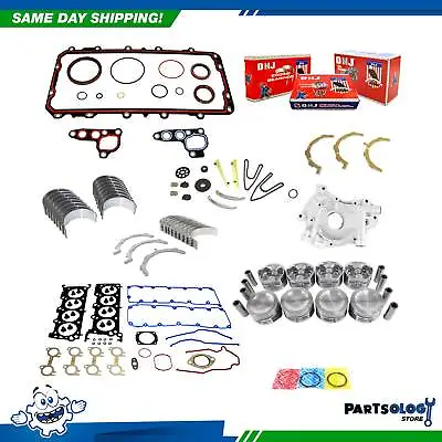 DNJ EK4157AM Master Engine Rebuild Kit For 99-00 Ford Mustang 4.6L V8 SOHC 16v • $577.14