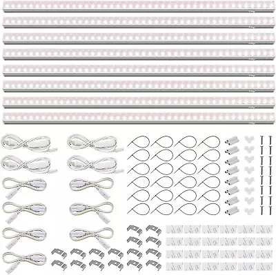 Barrina T5 Grow Lights Full Spectrum 4Ft 160W (8 X 20W 1000W Equivalent) LED • $132.69