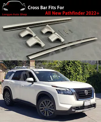 2PCS Crossbar Cross Bar Fits For Nissan New Pathfinder 2022 2023 Roof Rack Rail • $328.90