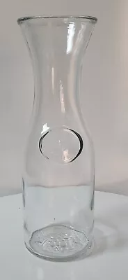 Vintage 1 Litre Libbey Of Canada Milk Bottle Jug Glass Jar Vase Grapes On Bottom • $7.99