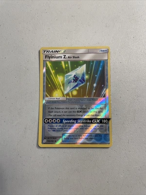 $0.99 • Buy Pokemon TCG 2019 Air Slash Card -- Trainer Flyinium Z 195/236 Reverse Holo