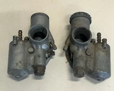 Vintage WW2 Russian M72 DNEPR Motorcycle Carburetor Set K-37 • $119.95