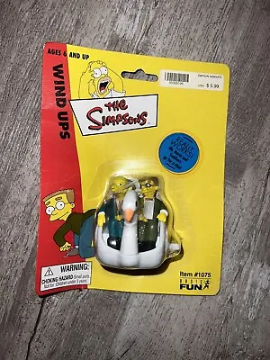 Vintage The Simpsons - Mr Burns / Smithers Wind Ups Free Shipping • $10