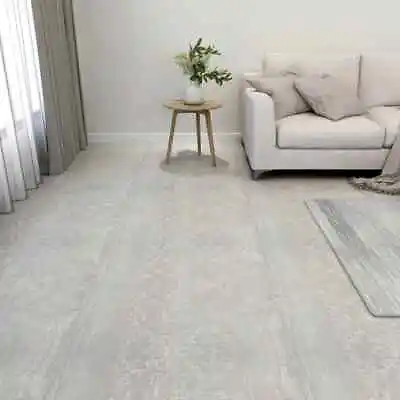 VidaXL Self-adhesive Flooring Planks 20 Pcs PVC .86 M Light Grey Popular • £44.25