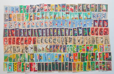 More Than 200 Czechoslovakian Matchbox Labels From 1960 • $8