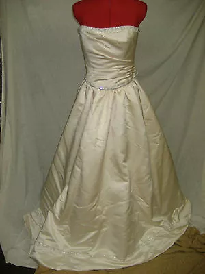  Maggie Sottero 2 Pieces Chrystal Beaded Wedding Dress SATIN IS IN!!!! • $600