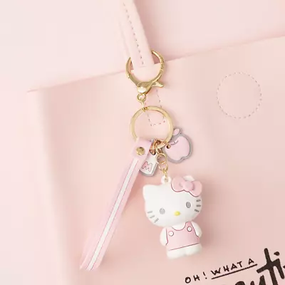 $5.97 • Buy 1PC Cute Hello Kitty Keychain Fob Key Chain Pendant Keyring Lovely Gift For Girl