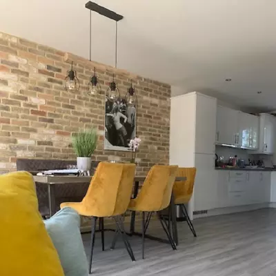 £0.99 • Buy Old Lambeth Blend Brick Slips, Wall Cladding, Feature Wall, Brick Tiles SAMPLE