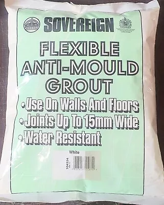 Flexible Anti - Mould White Colour Grout Water Resistant For Wall & Floor Tile • £6.99