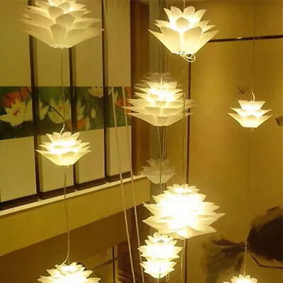  Beautiful Hanging Light Lotus Flower Puzzle American Style Pp • £13.38