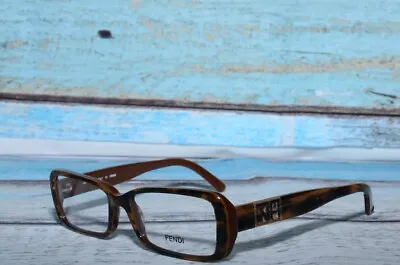 Fendi F768 205 Rectangular Brown/Black Pattern Women's Eyeglasses 51mm • $24.95