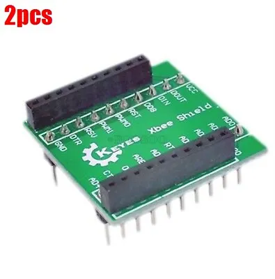 2Pcs Xbee Adapter Shield Breakout Board For Xbee Module Ge • $2.55