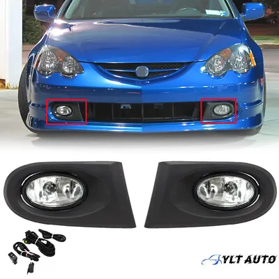 Clear Lens Bumper Fog Lights Lamps W/Wiring For 2002 2003 2004 Acura RSX 2-Door • $29.99