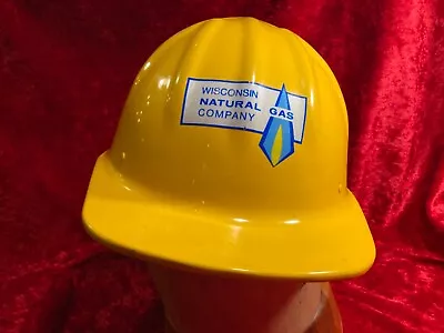 1960s NOS WIS NATURAL GAS / ENERGY Co McDONALD ALUMINUM HARD HAT ENGINEER HELMET • $19.99