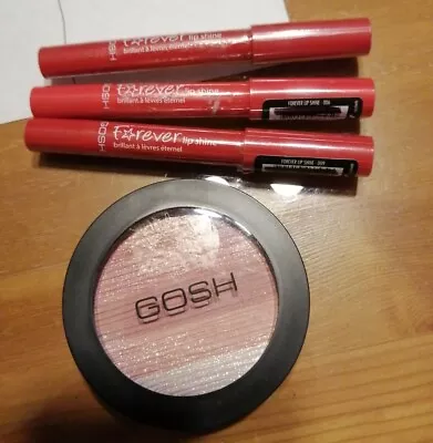 $35.93 • Buy Lot Gosh Forever Lip Shine + Bronzer