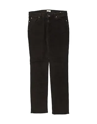 CERRUTI 1881 Mens Straight Jeans W32 L34  Black Cotton AA14 • £22.17