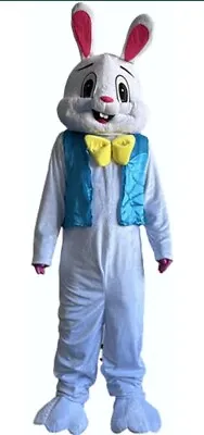 Adult Size Professional Rabbit Mascot Suit/costume/halloween Easter Bunny/cos • $54.99