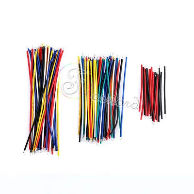 £2.51 • Buy PCB Jumper Wire Soldering Breadboard 24AWG Electronic Cable 5/8/10 130P Assorted