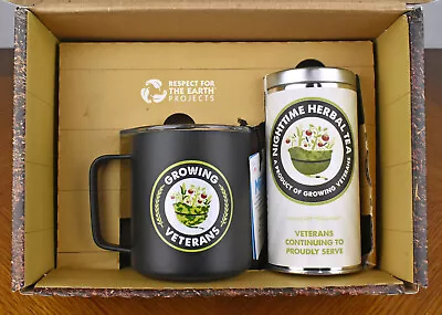 $25.01 • Buy MiiR 12oz Metal Camping Vacuum Insulated Travel Mug Growing Veterans With Tea