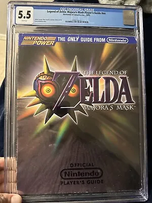 Legend Of Zelda Majora Mask Nintendo 64 Player's Guide N64 Graded CGC Wata VGA • $149