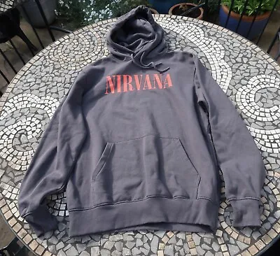 Nirvana H&M Hoodie Small S Grey Jumper • £34.99