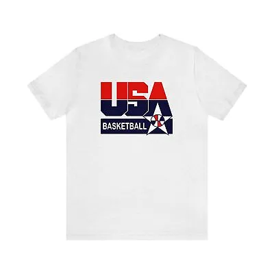 Dream Team USA Basketball 1992 Jordan Mens Bella Premium Blend Jersey T-Shirt • $18.68