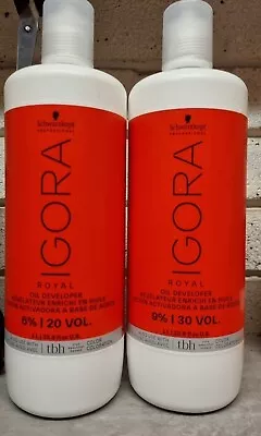 Schwarzkopf IGORA Royal Oil Developer 1000ml • £11.25