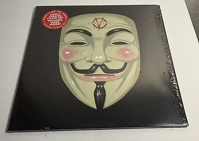 V For Vendetta Motion Picture Soundtrack  Mask Vinyl Lp Record NM/NM New • $14.50