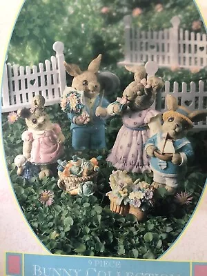 Mervyn's 9 Piece Bunnies Collection Vintage 1992 + Extra Figures • $37.04