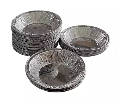£3.89 • Buy 40 X Foil Pie Dishes For Cupcake Mince Pies Cake Baking Foils Jam Tart Cases