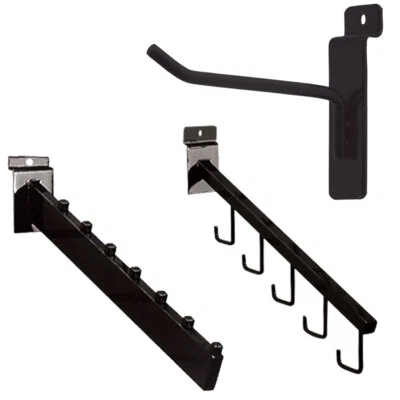 $30.70 • Buy Slatwall Hook Variety Pack (5 Four  Hooks, 4 Waterfall Hooks)