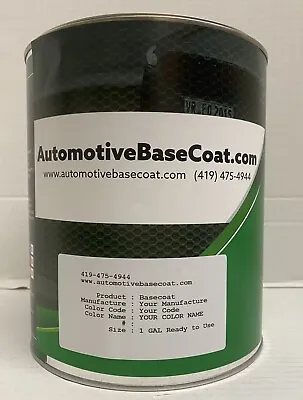 FORD/LINCOLN/MERCURY BASECOAT PAINT *READY TO SPRAY* PICK YOUR COLOR- 1 Gallon • $199.99