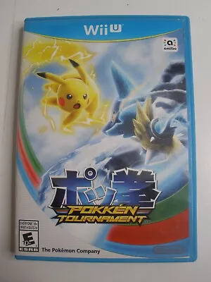 Pokken Tournament Nintendo Wii U Game Tested • $5.99