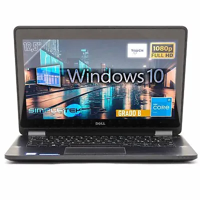 Laptop Dell E7270 125   I5 Windows 10 64GB 4TB Touchscreen Computer Portable • $2340.64