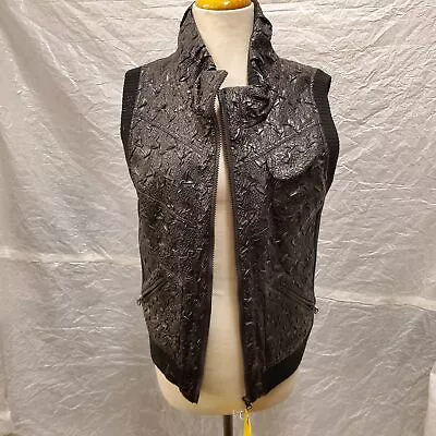 $19.99 • Buy Simon Chang Women's Black Vest, Size 12
