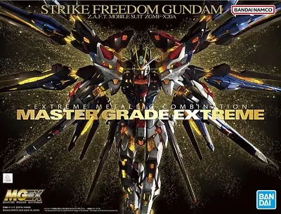 Bandai Strike Freedom Gundam MGEX 1/100 Model Kit - US Fast Ship 100% Genuine • $187.95