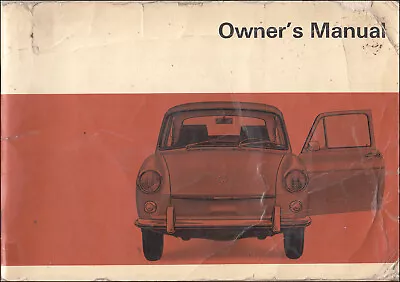 1969 VW Type 3 Owners Manual Volkswagen 1600 Fastback Squareback Owner Guide • $36.95