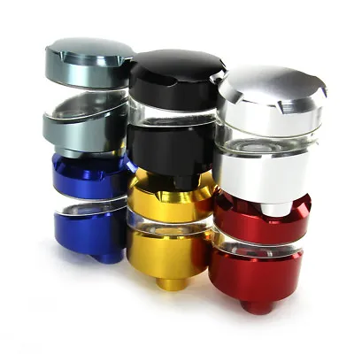 Motorcycle 6 Color CNC Brake Clutch Master Cylinder Fluid Reservoir Tank Oil Cup • $13.57