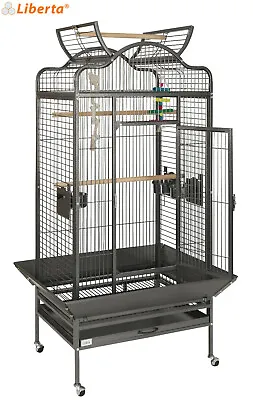 Liberta Voyager Antique Large Cage For Medium Parrots African Grey Amazons • £329.99