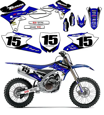 2000-2001 Yamaha Yz 125 250 Graphics Kit Decals Yz125 Yz250 Stickers Deco • $79.99