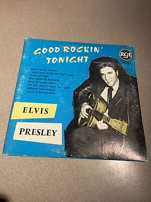 10   Elvis Presley GOOD ROCKIN' TONIGHT Made In France Vinyl Record • $9.99