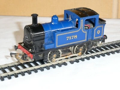 £8 • Buy Hornby 00 Gauge Industrial Steam Tank Loco - 0-4-0T No 7178 In Dark Blue  -NR