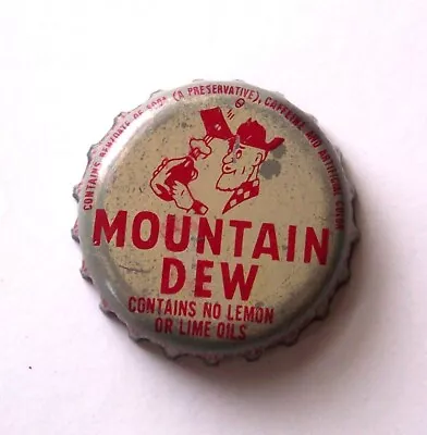 Mountain Dew Soda Bottle Cap New York N Y Pop Bottle Crown Cap Rare Version • $24.95