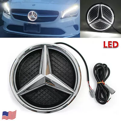 For Mercedes Benz CLA250 C300 GLK350 LED Grille Star Emblem Logo Light 2015-2018 • $26.69