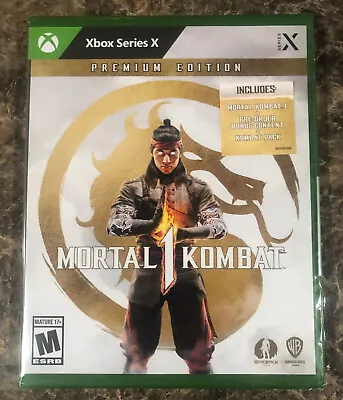 New Mortal Kombat 1 Premium Edition (Xbox Series X 2023) Sealed • $59.99