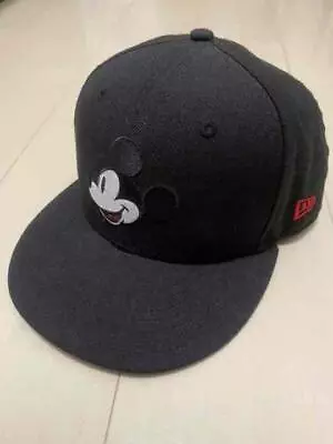 NEW ERA 9FIFTY Mickey Mouse Disney Land Cap Snapback Color Black Used • $82.11