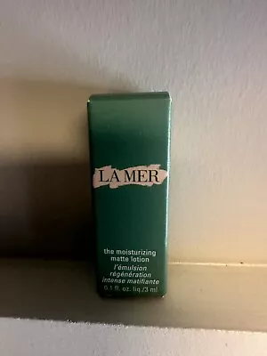 La Mer The Moisturizing Matte Lotion 0.1 Fl. Oz. / 3 Ml New • $4