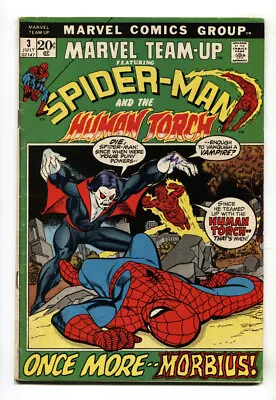 Marvel Team-Up #3--1972--Spider-man--Human Torch--Morbius--VG • $55